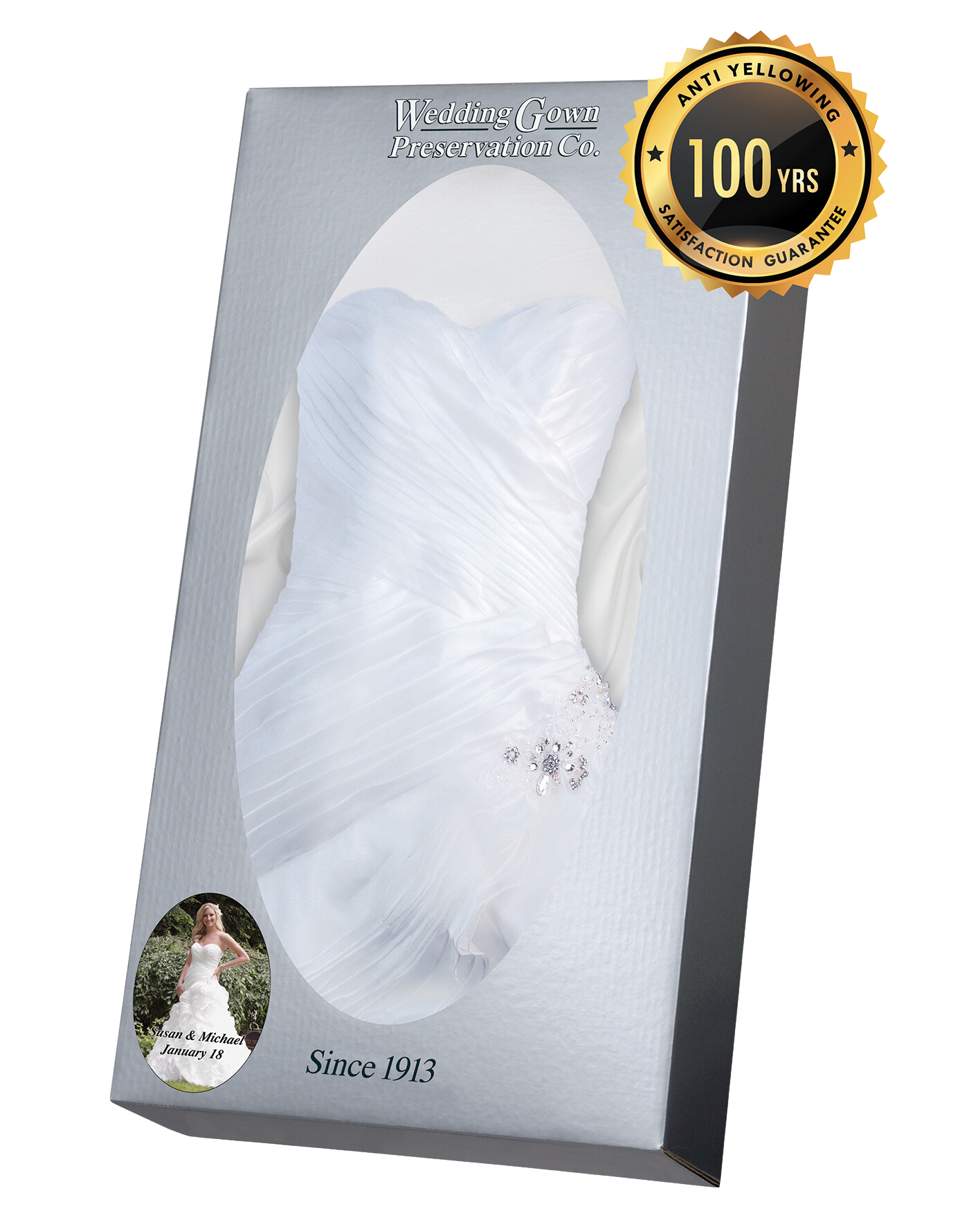 Couture Wedding Dress Cleaning & Preservation Kit