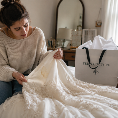 Do I Need to Clean My Pre-Owned Wedding Dress Before the D-Day?