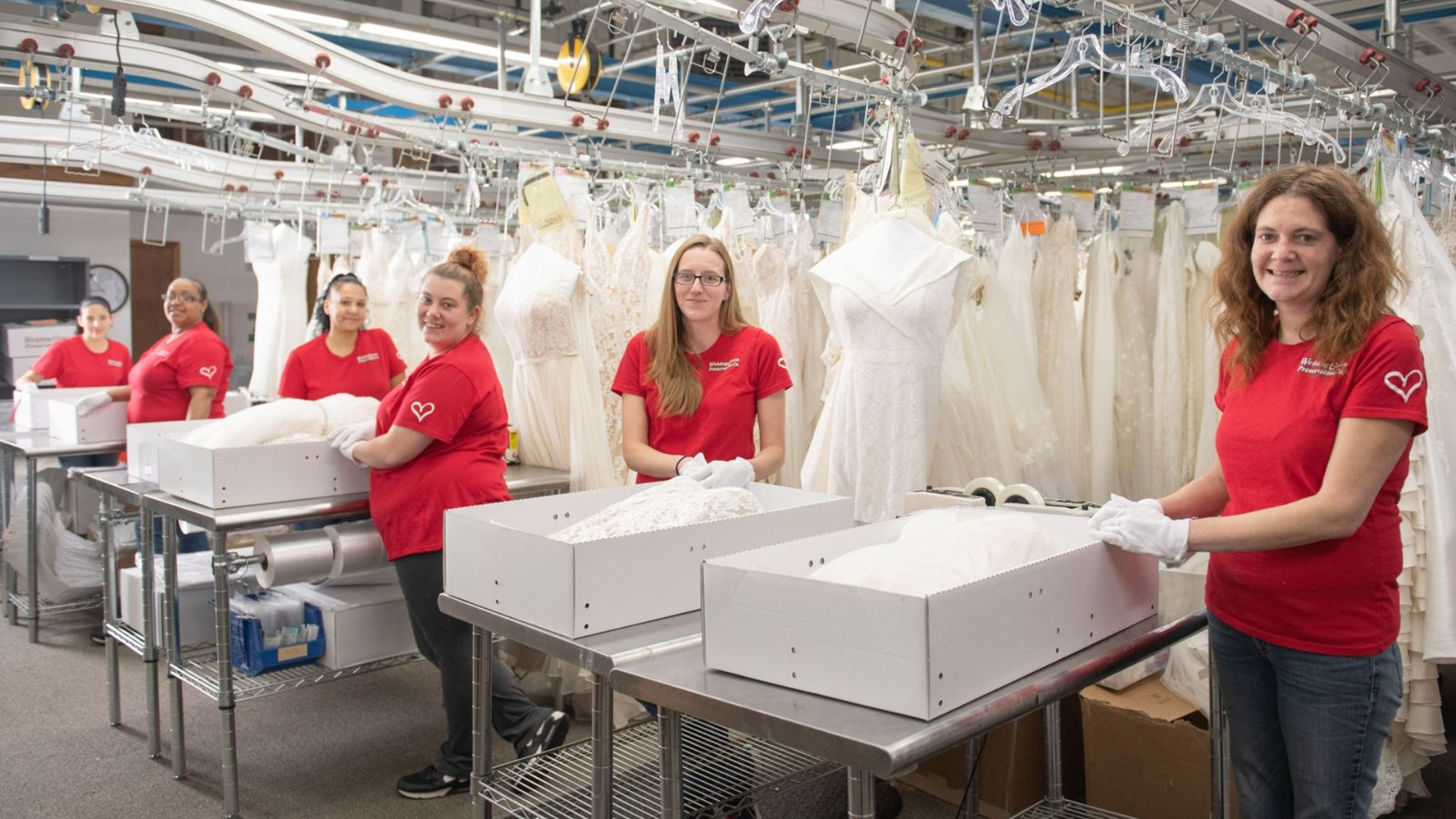 Behind the Scenes: What Happens to Your Wedding Dress at a Preservation Company