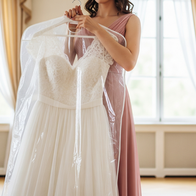 Are Vacuum-Sealed Plastic Bags Safe for Wedding Dresses?