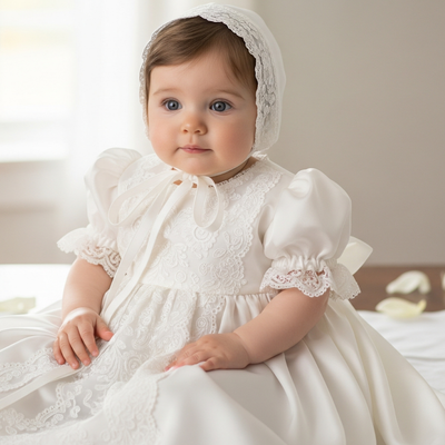 How To Turn Your Wedding Dress Into A Christening Gown