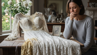 Why Does Wedding Gown Lace Turn Yellow?