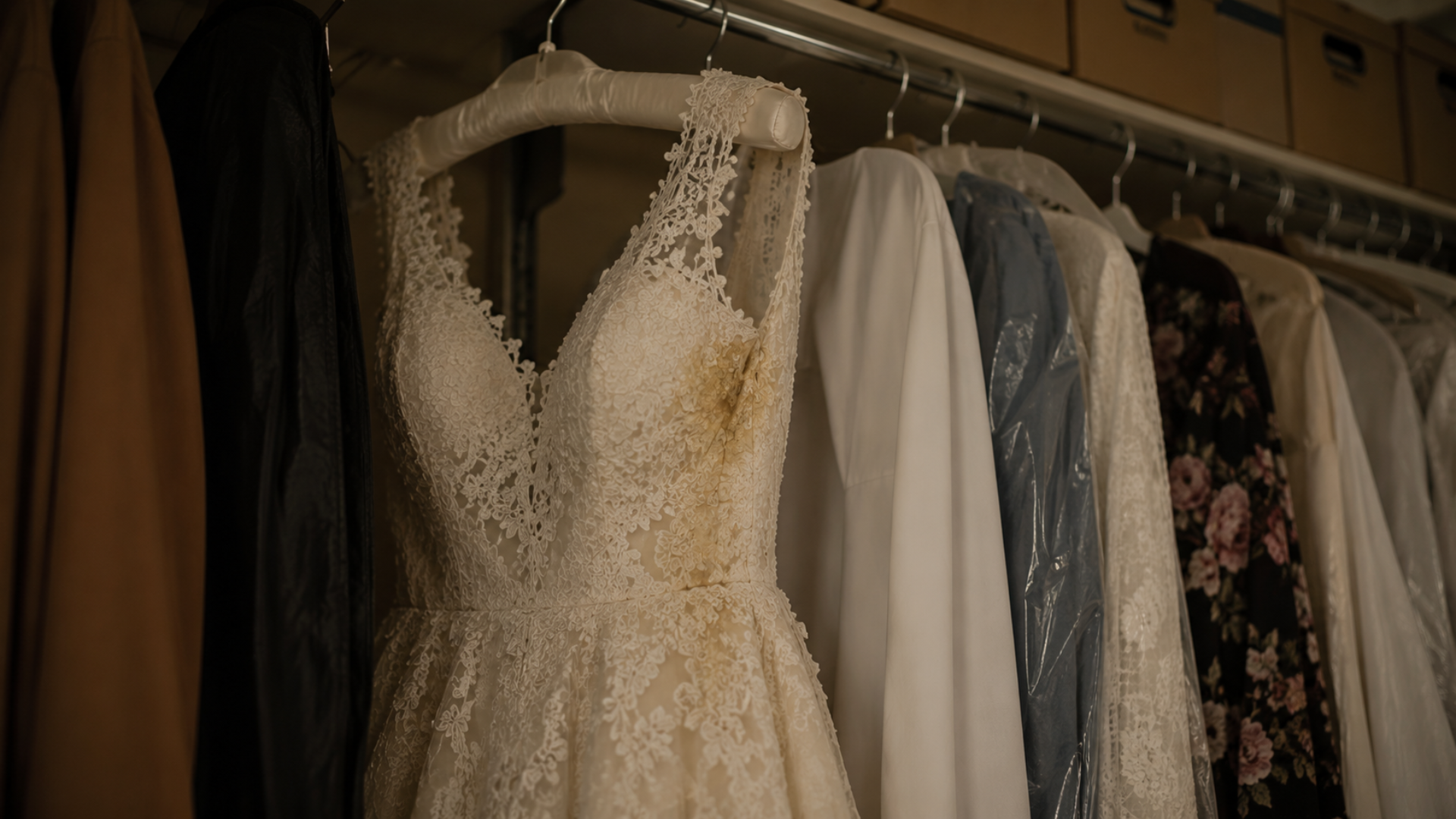 Subtle Stains That Can Ruin Your Wedding Dress Over Time