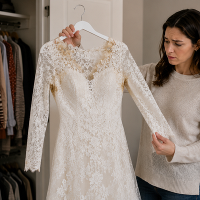 How Long Should You Wait to Clean Your Wedding Dress After the Ceremony?