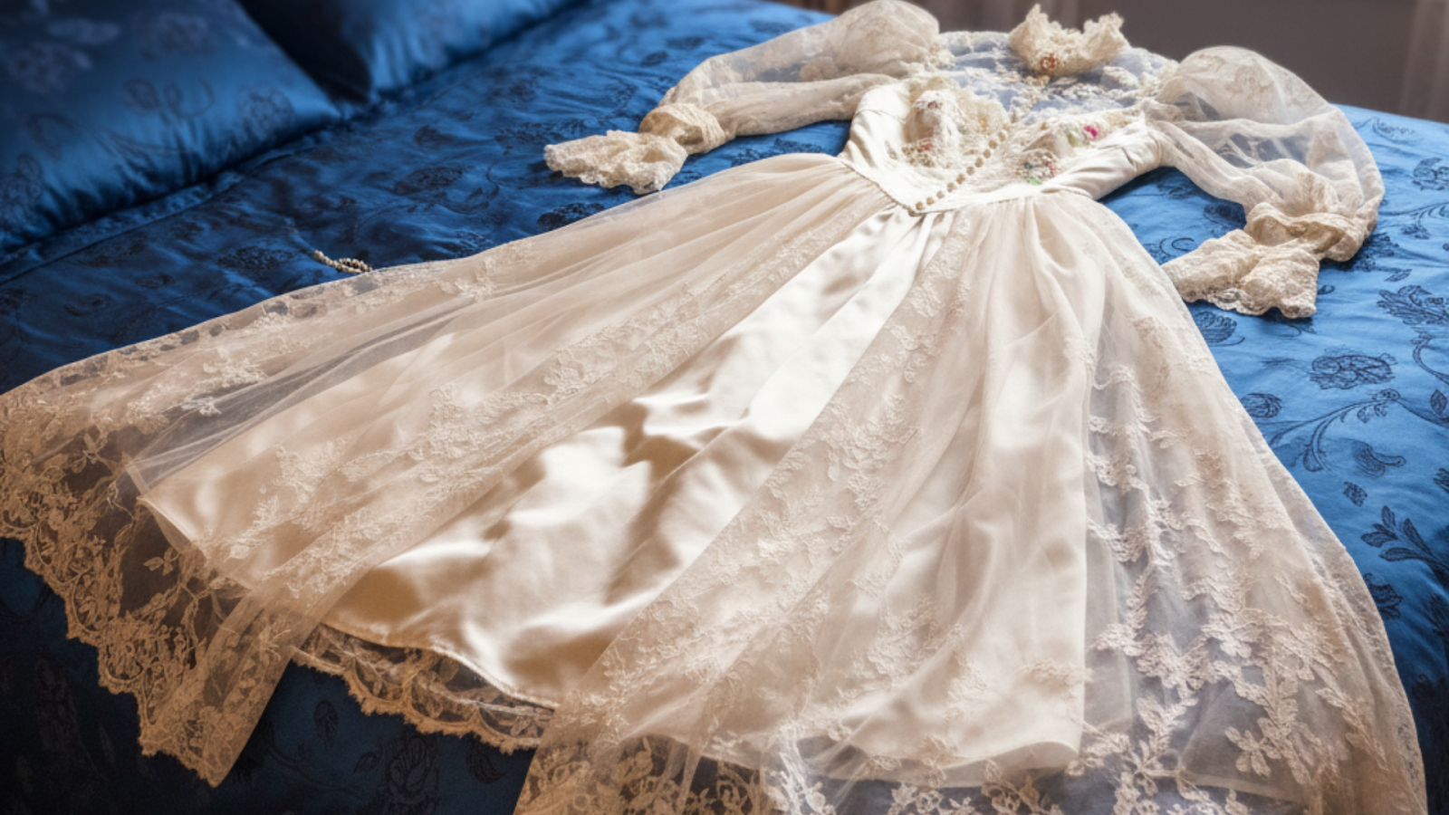 what to do with old wedding dress Vintage Restoration For The Modern Bride What to do With an