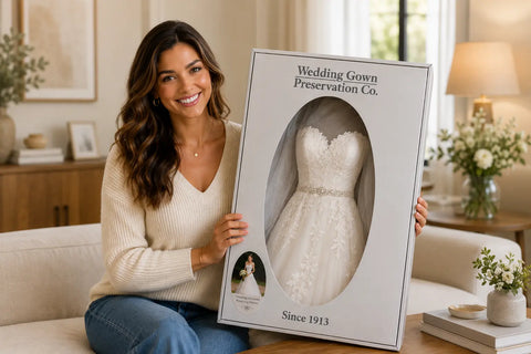 Clean, Protected, Preserved: How Our Team Preserved Valentina's Wedding Gown