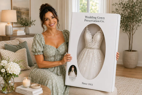 Stain-Free and Sealed: How Our Team Gave Nobili's Gown a Second Life