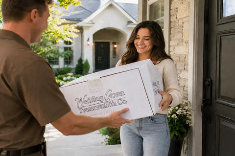 How to Ship Your Wedding Dress for Preservation