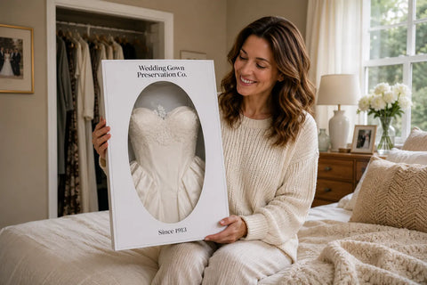 Clean, Protected, Preserved: How Our Team Preserved Tercera's Wedding Gown
